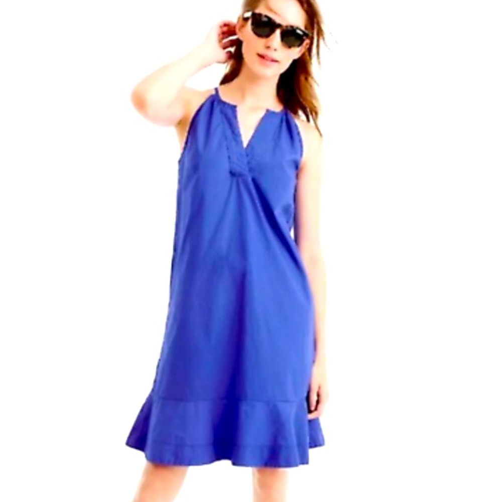 J. Crew blue dress